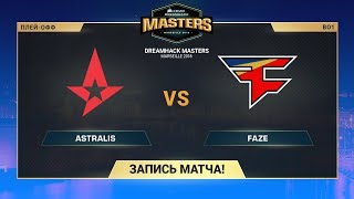 Astralis vs FaZe  DreamHack Marceille  map1  demirage CrystalMay SleepSomeWhile [upl. by Myra]