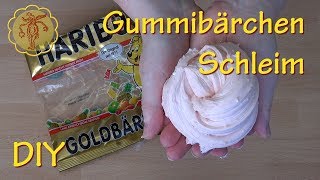 Slime GummibärchenSchleim  essbarer Schleim [upl. by Ardnua]