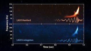 LIGO Gravitational Wave Chirp [upl. by Nysilla688]