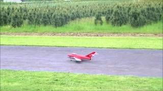 Exceed RC Mig15 Maiden Flight and Review [upl. by Einnad]