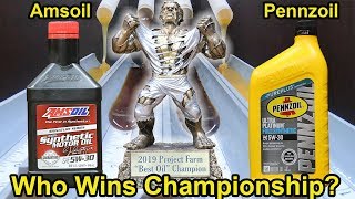 Amsoil or Pennzoil which wins Championship Lets find out [upl. by Iem947]