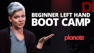 Beginners Left Hand Bootcamp Piano Lesson [upl. by Name]