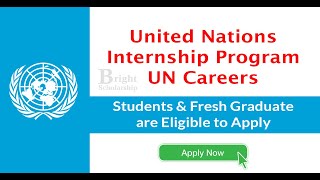 How to Apply for United Nations Internship Program 2024 Paid  UN Careers [upl. by Etnaid162]