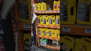 Home Depot Cheaper than Walmart on Motor Oil [upl. by Yasdnil763]