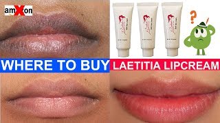 Where To Buy Laetitia Dark Lip Cream  Laetitia Lip Cream Reviews [upl. by Adan]