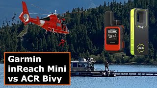 Garmin inReach Mini vs ACR Bivy Stick [upl. by Lawrence]