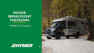 HYMER MLT CrossOver kemperio apžvalga iš Diuseldorfo parodos su Nerijumi  Kemperiai 365 [upl. by Ahsinnek498]