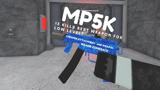 ROBLOXBEST ATTACHMENT FOR MP5K JAILBIRD REMASTERED [upl. by Fahey]