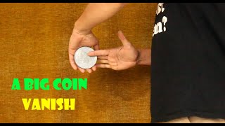 magic trick revealed   A big coin Vanish [upl. by Jeffie289]