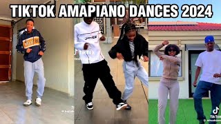 Amapiano Dance Challenges 2024😩💯🙌🏾 [upl. by Stoecker]