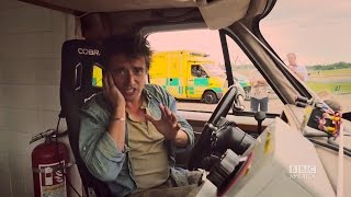 TOP GEAR OMG Moment Richard Hammonds Ambulance Cannon [upl. by Genaro632]