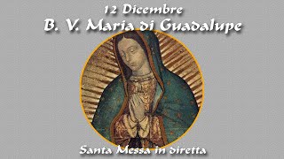 12 Dicembre 2023  Memoria della Madonna di Guadalupe  S Messa in diretta [upl. by Dahle]