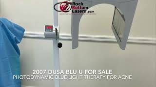 2007 Dusa Blu U For Sale  Photodynamic Blue Light Therapy for Acne amp Sun [upl. by Main]