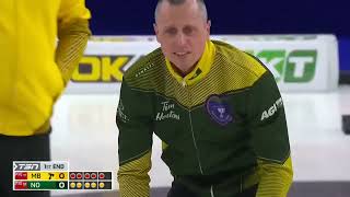 Draw 14  2022 Tim Hortons Brier  McEwen MB vs Northern Ontario NO [upl. by Schild]