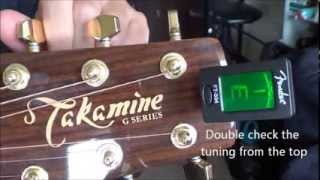 Fender Guitar Chromatic Tuner FT004 Unboxing Test and Demo Guitar Tuning [upl. by Revolc]