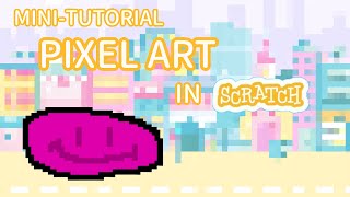 Pixel Art Mini Tutorial 😺🎨 [upl. by Nealon]