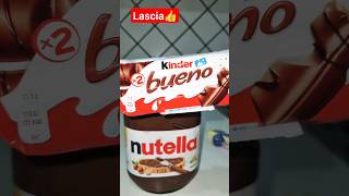 NUTELLA BUENO kinder nutella challenge funny [upl. by Kcirtap]