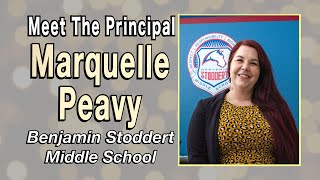 Meet The Principal Marquelle Peavy [upl. by Urban539]