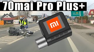 Xiaomi 70mai Pro Plus A500S Kamera samochodowa  rejestrator wideo do auta [upl. by Lorie]