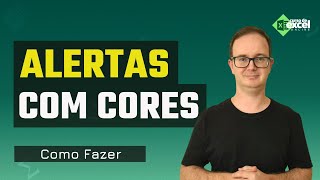 Como Criar um Alerta com Cores  Datas e Prazos no Excel [upl. by Saffren876]