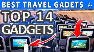 TOP 14 Must Have Air Travel Gadgets amp Accessories [upl. by Lovmilla]