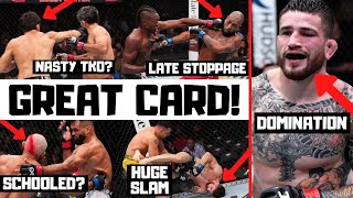 UFC Austin Event Recap Dariush vs Tsarukyan Full Card Reaction amp Breakdown [upl. by Ariat]