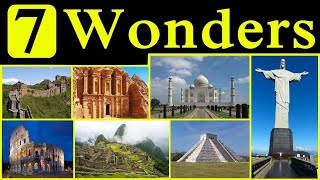 7 Wonders of the world  Seven Wonders of the word 2024 [upl. by Charron]