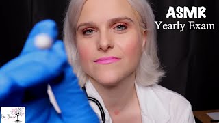 ASMR Medical A Detailed Doctor Yearly Exam [upl. by Pamelina925]