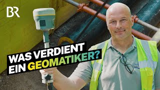 Im Büro amp auf Baustellen Beruf amp Gehalt eines Geomatikers bei den Stadtwerken  Lohnt sich das  BR [upl. by Enilorac234]