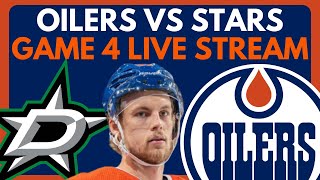 🔴 GAME 4 EDMONTON OILERS VS DALLAS STARS LIVE  Stanley Cup Playoffs Live Stream On Dolynny TV [upl. by Eniladam]