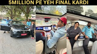 16 Crore Ki car Book KARDI  APNE 5 MILLION HONE PAR [upl. by Yarased]