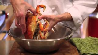 How to cook and clean a Dungeness crab [upl. by Ysdnil]