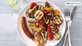 Salade van geroosterde groenten  CookLoveShare [upl. by Sucramej571]