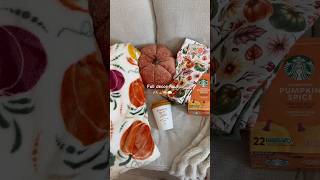 Mini fall decor haul 🍁🫶🏼 autumn falldecor aesthetic [upl. by Nelehyram993]