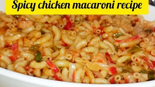 vegetable chicken macaroniHow To Make Chicken Macaroni  Quick And Delicious Macaroni Recipe [upl. by Nwaf]