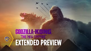 Godzilla x Kong The New Empire  Extended Preview  Warner Bros Entertainment [upl. by Helsa523]