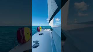 Gorgeous day for sailing in the Caribbean caribbean catamaran [upl. by Woodie]