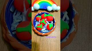 Super clay craft  aha tomato  clay tomato shorts youtubeshorts craft clay Rinascraftcorner [upl. by Giulietta114]