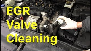 How To Clean an EGR Valve Without Removing It [upl. by Ihc]