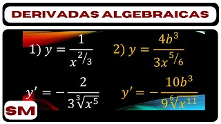 Derivadas Algebraicas  15 [upl. by Ayifa]