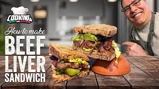 quotCooking a MouthWatering Beef Liver Sandwich That Youll Cravequot [upl. by Enyala]