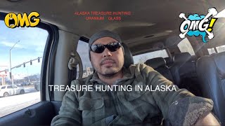 Alaska treasure hunt for uranium glass and vaseline glass [upl. by Eltsyrk]