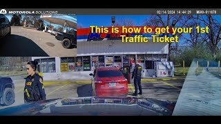 Newbie Driver almost TBoned Police Cruiser Passenger decides to Surrender 🤣 [upl. by Yhtorod197]