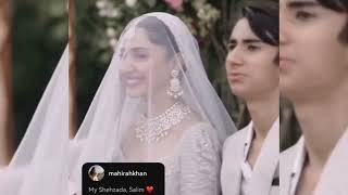 mahira Khanas wedding full vedio with sonmahira khan ki Shaadi ki full vedio [upl. by Pestana]