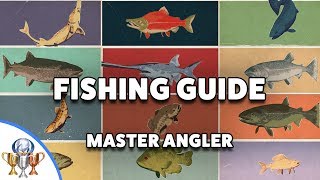 Far Cry 5 Ultimate Fishing Guide  All Fish Rods and Hard Locations  Hope County Master Angler [upl. by Arod939]