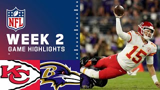 Chiefs vs Ravens Week 2 Highlights  NFL 2021 [upl. by Ecirahc]