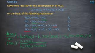 SteadyState Approximation [upl. by Amalbena50]