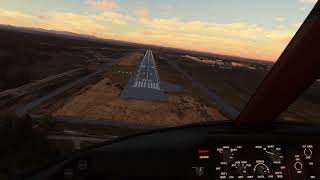 Landing in Leon Spain  LELN LEN  Leon Airport leon spain espagne landingview fs2020 [upl. by Lanevuj687]