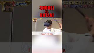 Shohei Ohtani hitting against Shohei Ohtani VR [upl. by Neelie]