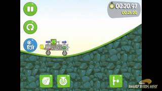 Bad Piggies Road Hogs Level R1 Walkthrough 3 Star [upl. by Ainomar]